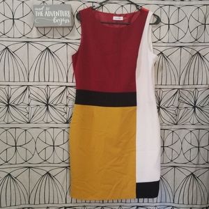 Calvin Klein: Womens Color Design Dress